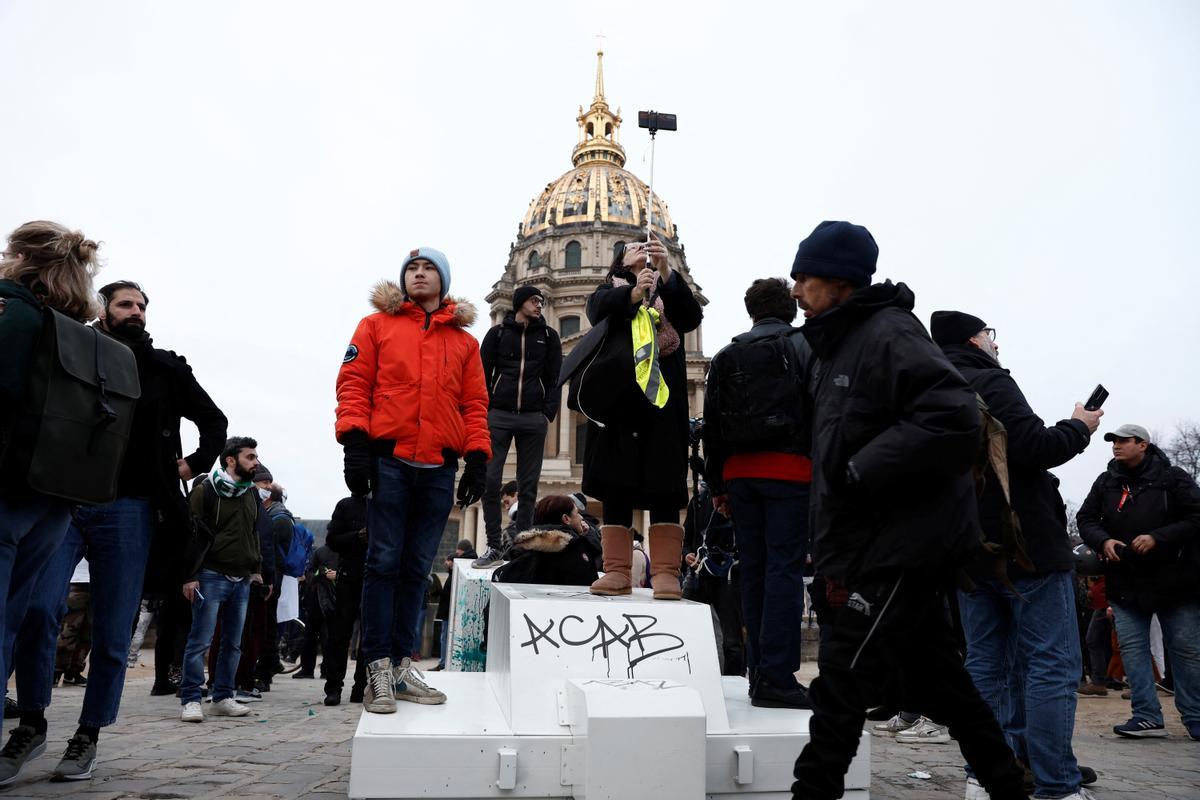 Segundo día de huelgas y manifestaciones en Francia