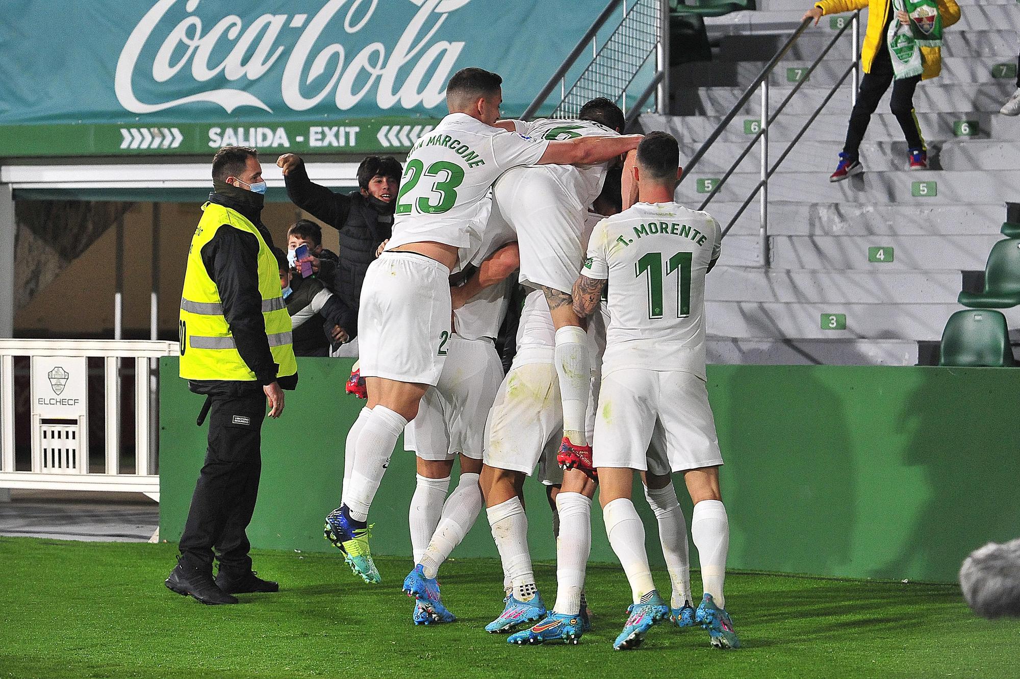 Imagenes del Elche 2 Rayo Vallecano 1