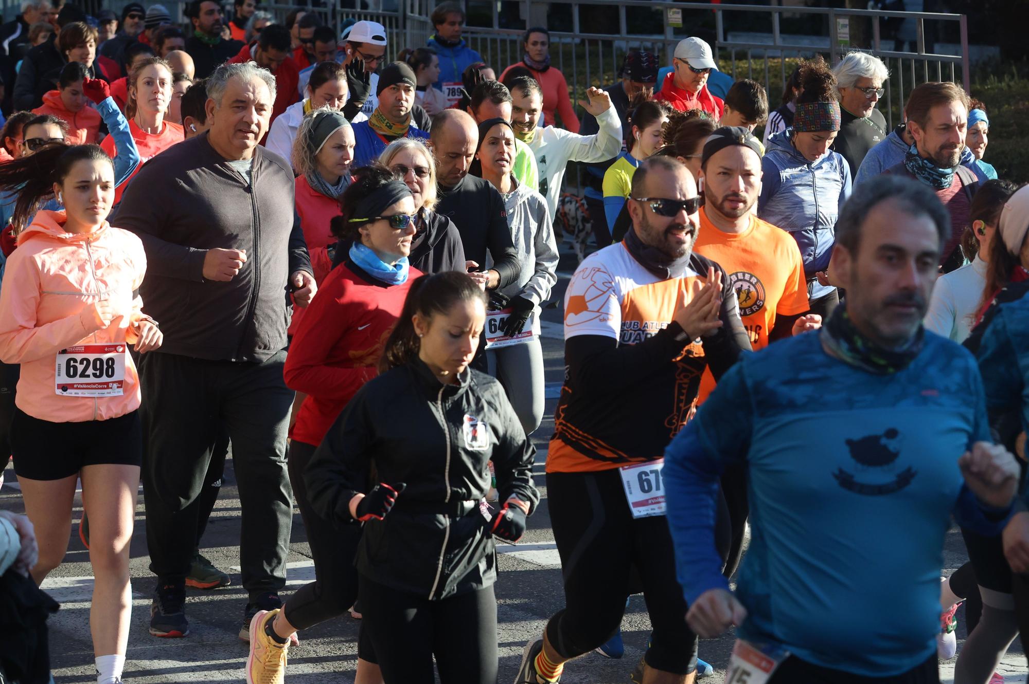 Explosión valencianista en la carrera Runners Ciudad de Valencia