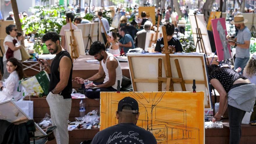 Concurso de Pintura Rápida 2026 en Mesa y López, en Las Palmas de Gran Canaria