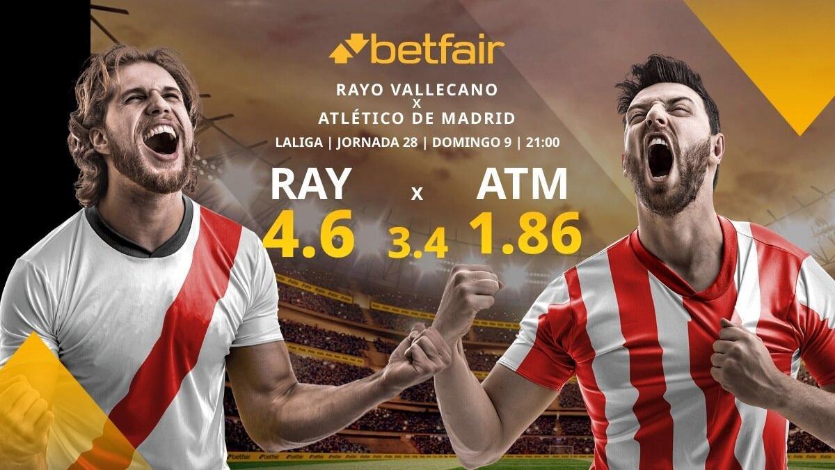 Rayo Vallecano vs. Club Atlético de Madrid: alineaciones, horario, TV, estadísticas y pronósticos