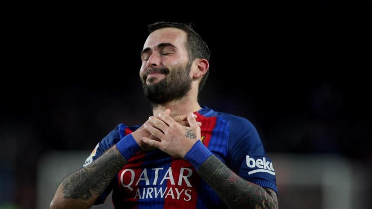 Aleix Vidal se quedó sin poder jugar