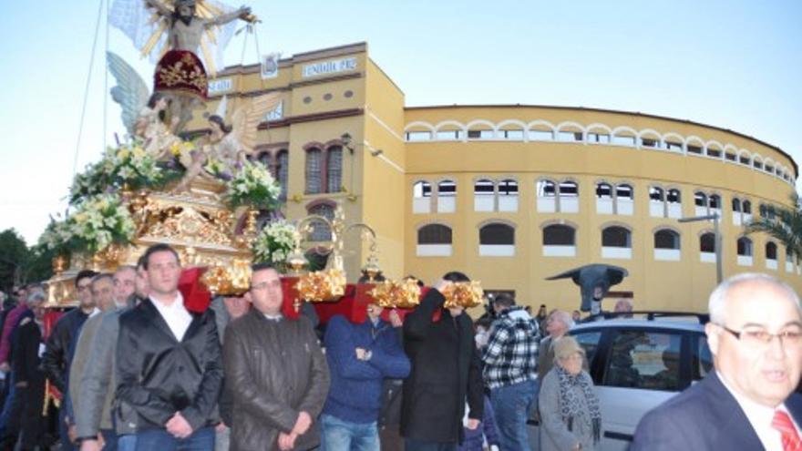 Traslado del Santo Cristo del Consuelo en Cieza