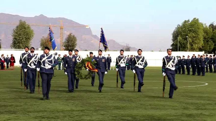 Acto de jura de bandera en Bigastro