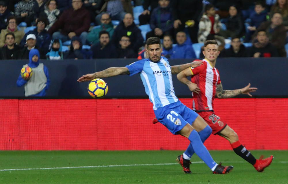 Les millors imatges del Màlaga - Girona (0-0)