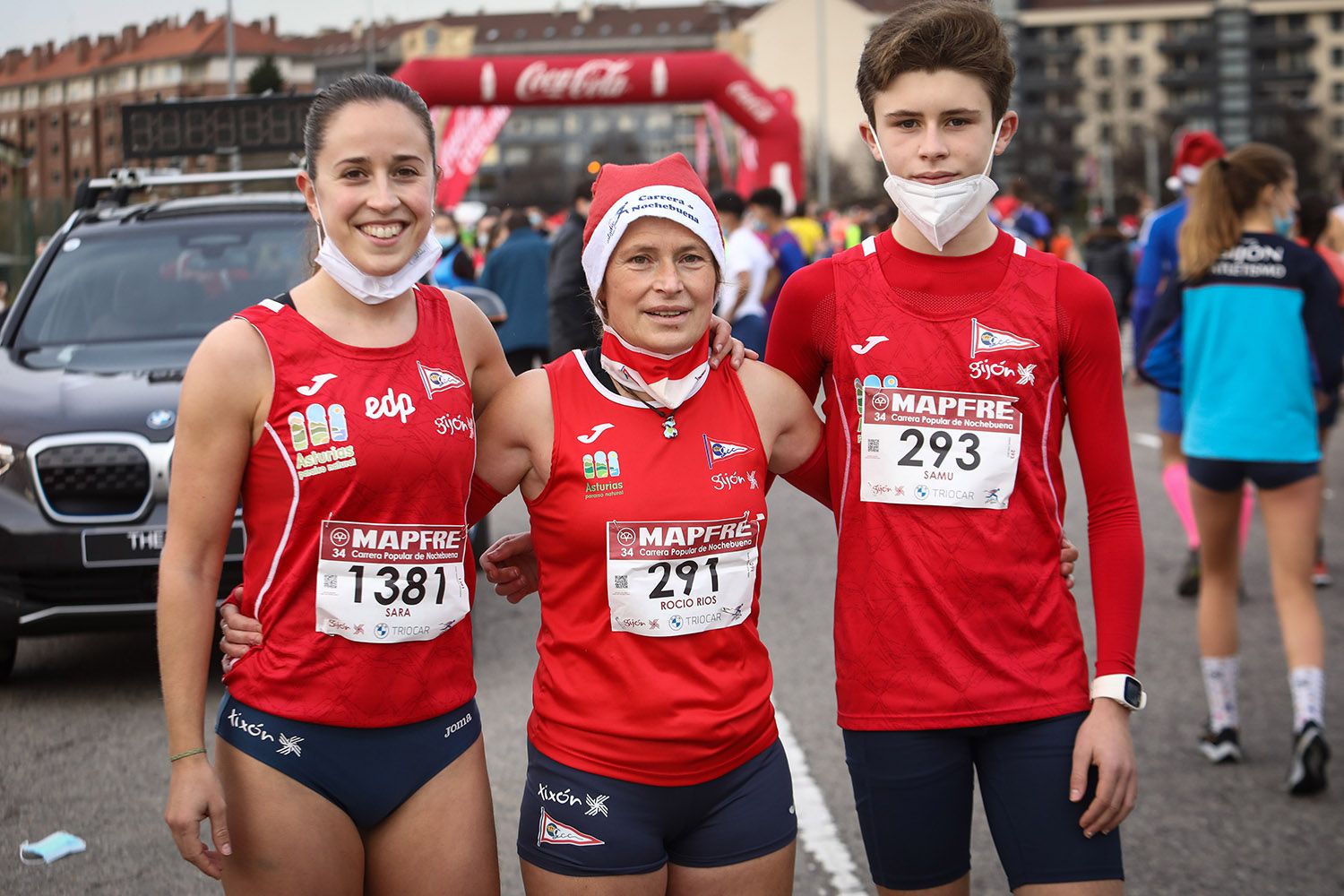 La carrera Popular de Nochebuena de Gijón