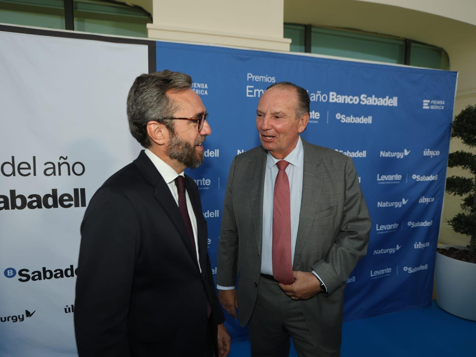 Invitados a la gala de los Premios Empresa del año Banco Sabadell