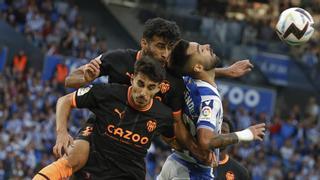 El Valencia no puede contra 10 y firma un empate con sabor a derrota (1-1)