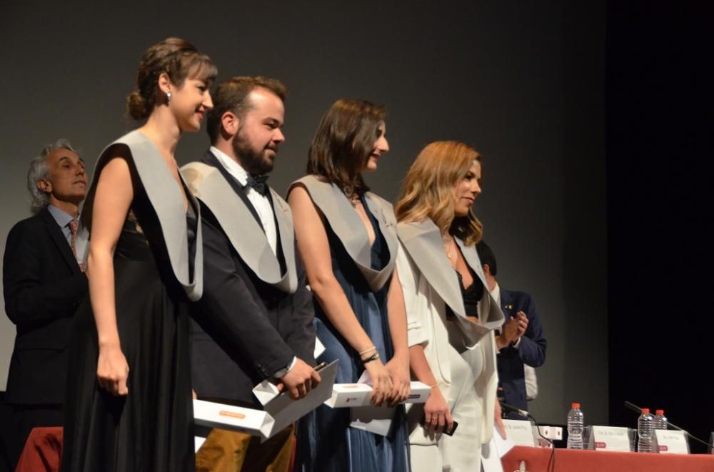 Acte de graduació dels primers infermers de la UdL a Igualada