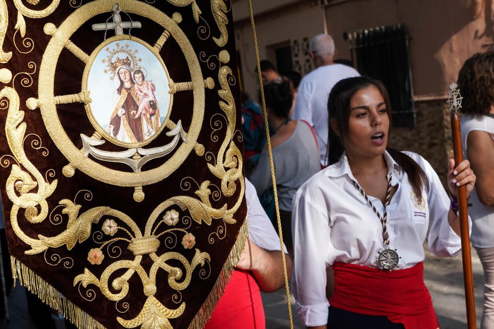 Procesión del Carmen en El Palo