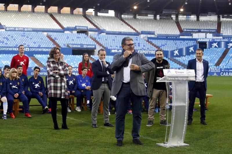 Presentación del Real Zaragoza en LaLiga Genuine
