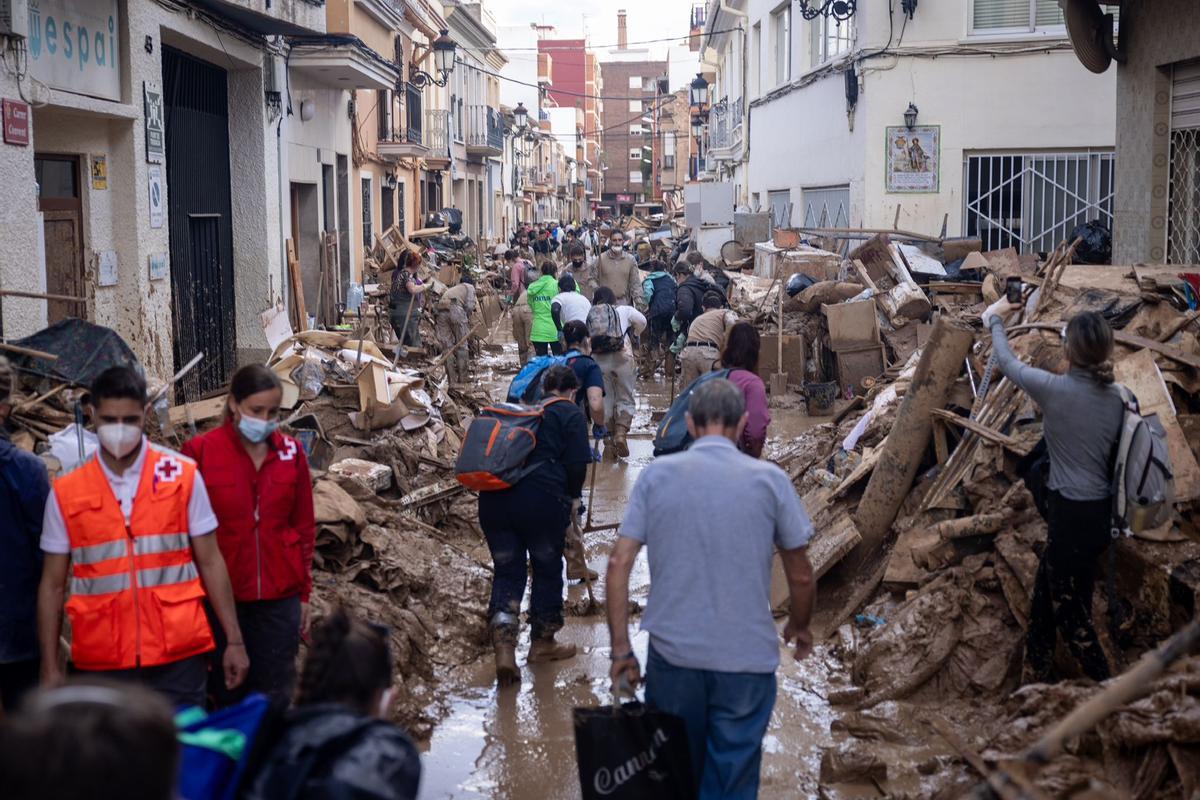 Así está Paiporta más de una semana después de la DANA