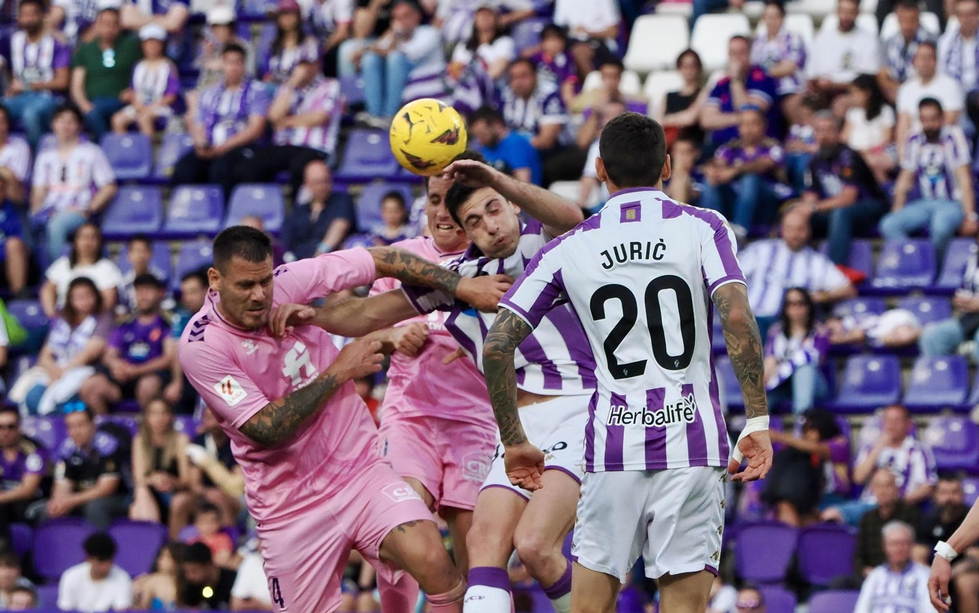 Las imágenes del Real Valladolid - Eldense (1-0)