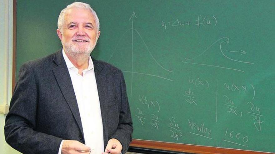 Juan Luis Vázquez, catedrático de Matemática Aplicada en la Universidad Autónoma de Madrid.