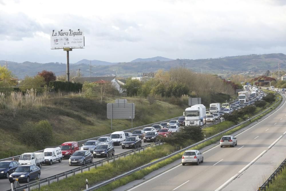 Retenciones en la "Y" por obras en un carril