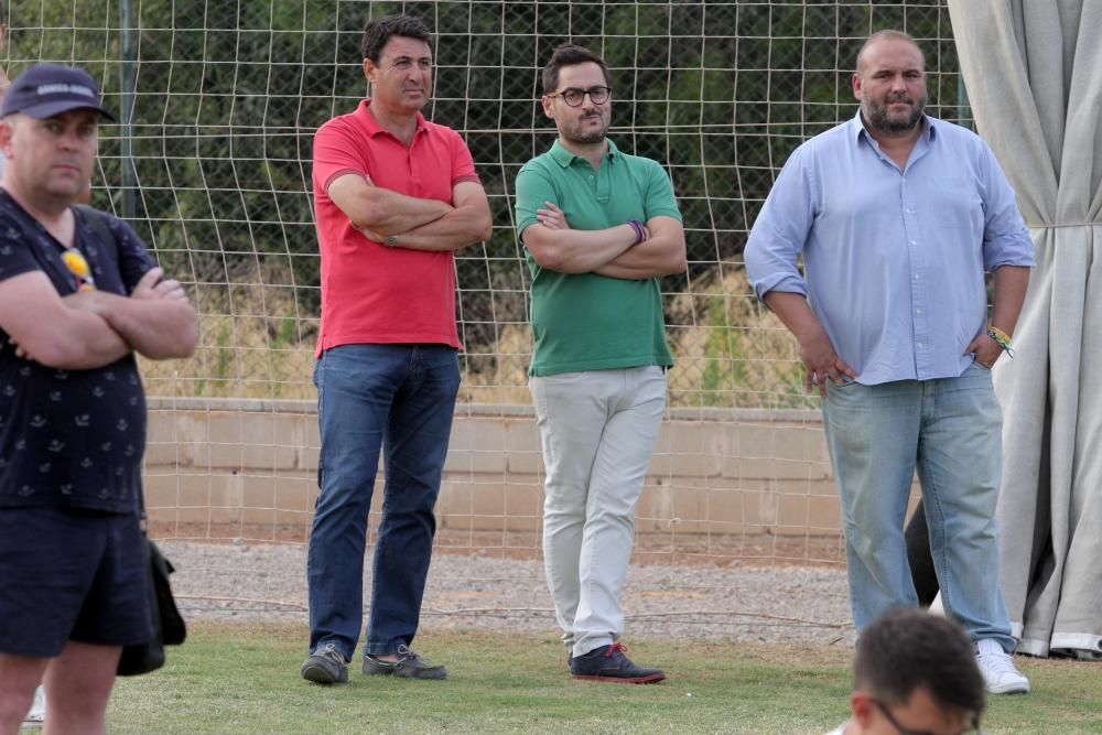 Partido de fútbol amistoso entre FC Cartagena y Mar Menor