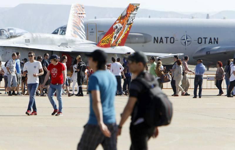 Jornada de puertas abiertas en la Base Aérea de Zaragoza