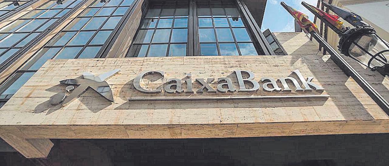 Sede de CaixaBank en València.