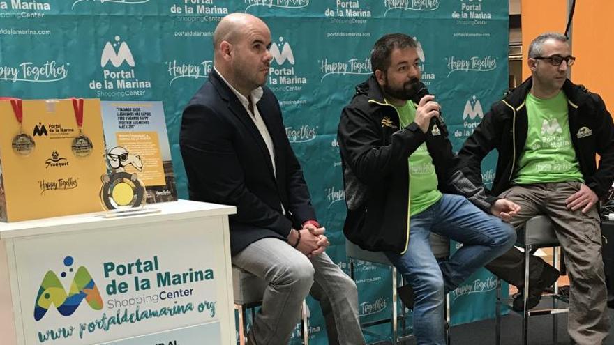 Portal de la Marina, con el rali solidario «Marroc Challenge»