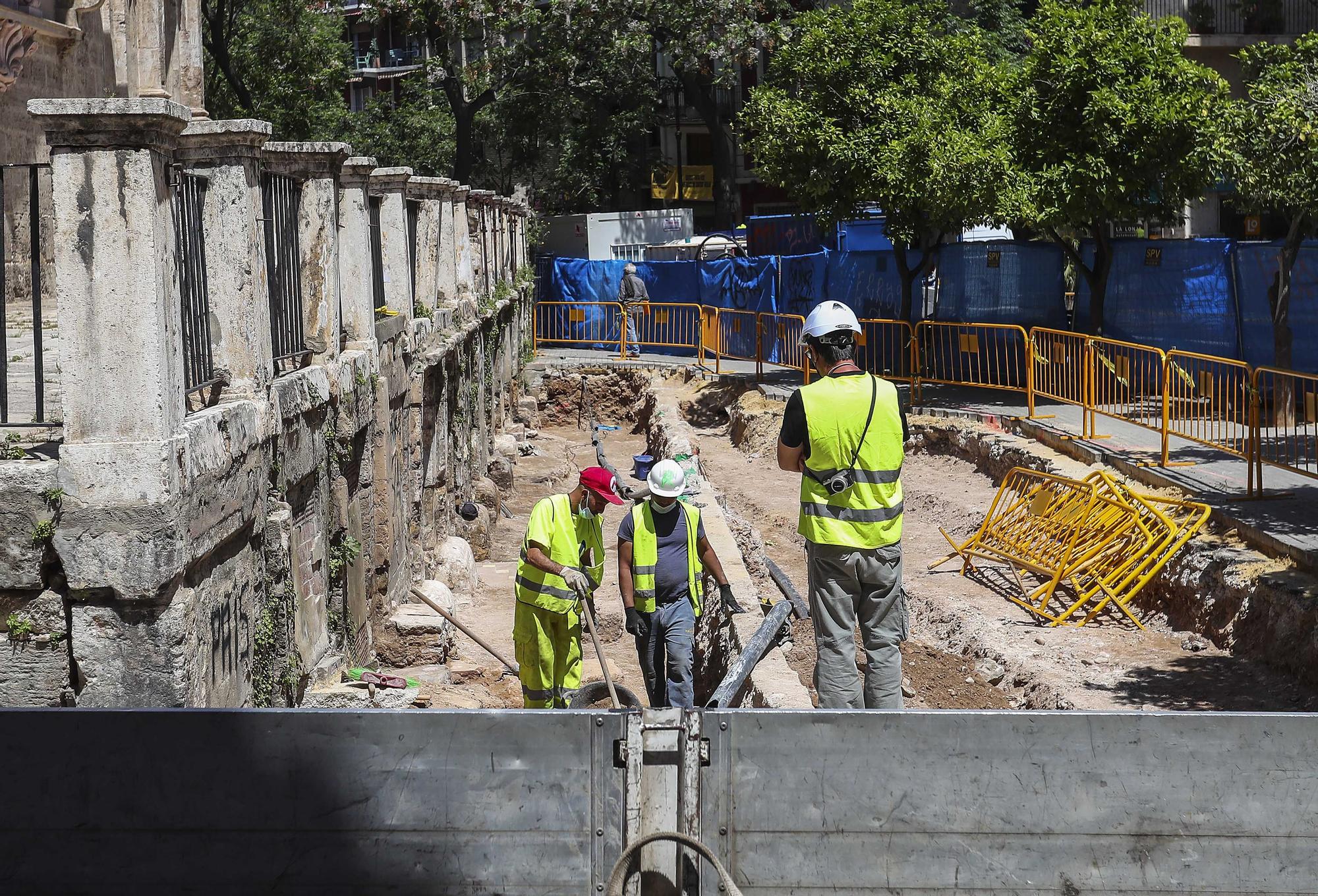 Así avanzan las Obras de la Plaza de Brujas