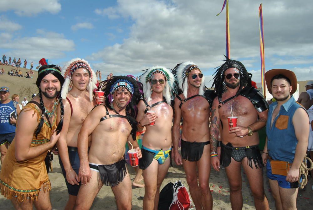 La Playa de Maspalomas celebra el Carnaval de Colonia