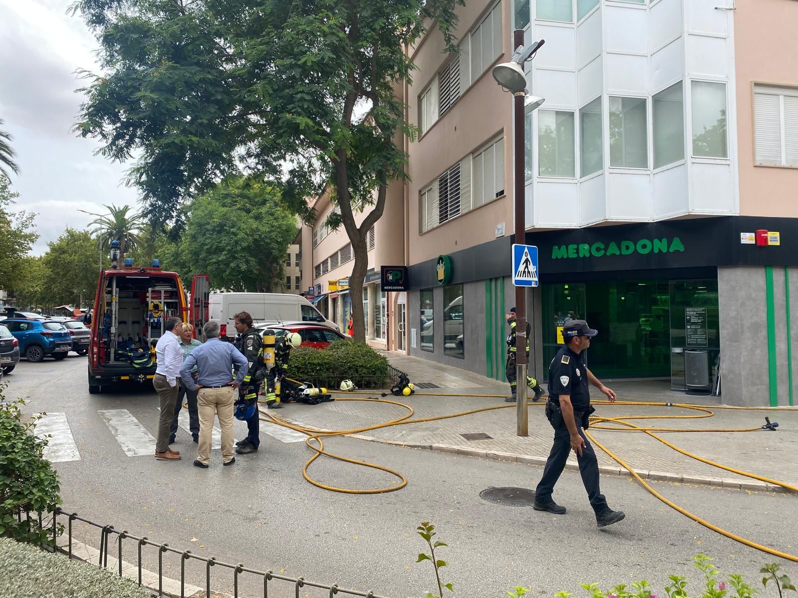 Explosión en un Mercadona de Manacor