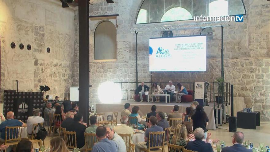Así ha transcurrido la mesa en torno a atraer talento en Proyectando Alcoy