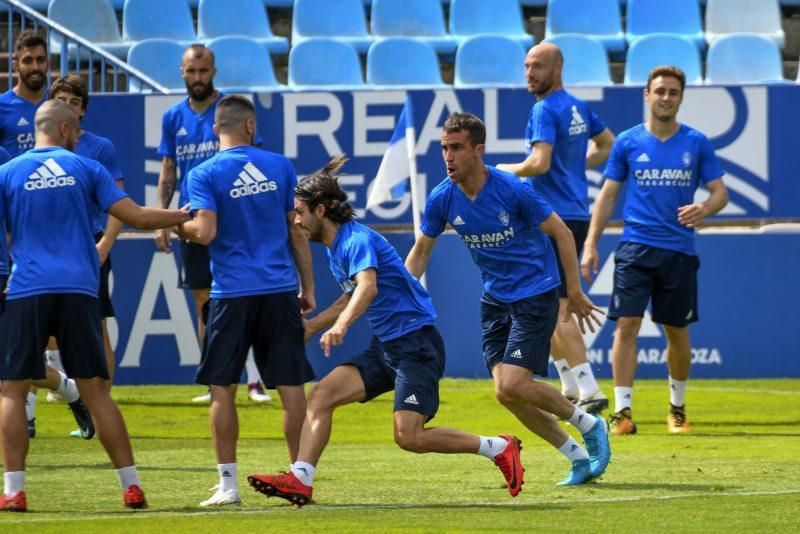 Entrenamiento del Real Zaragoza