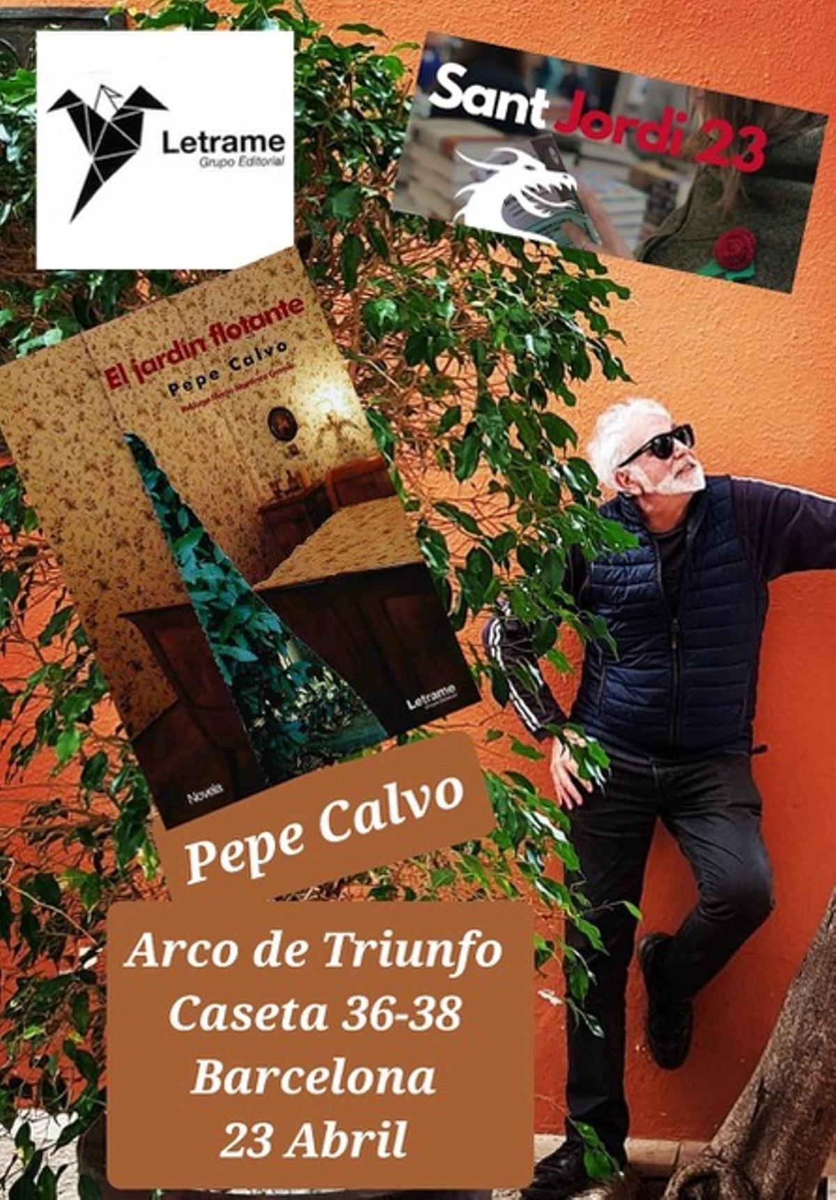 Cartel de Pepe Calvo en Sant Jordi 2023