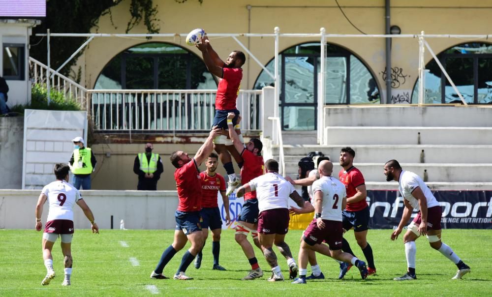 España-Georgia del Europeo de Rugby