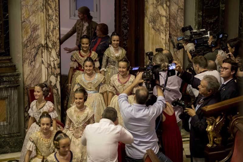 Proclamación de las falleras mayores de València 2020