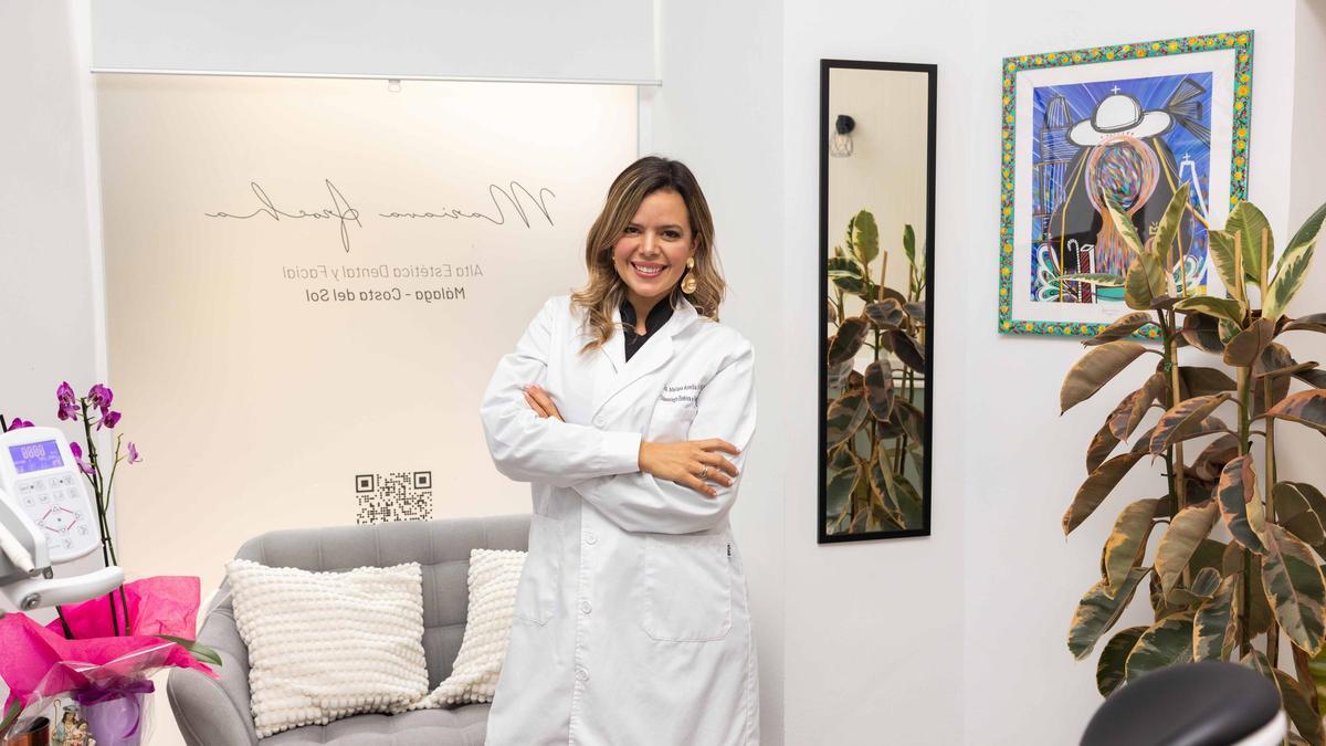 La doctora Mariana Arocha