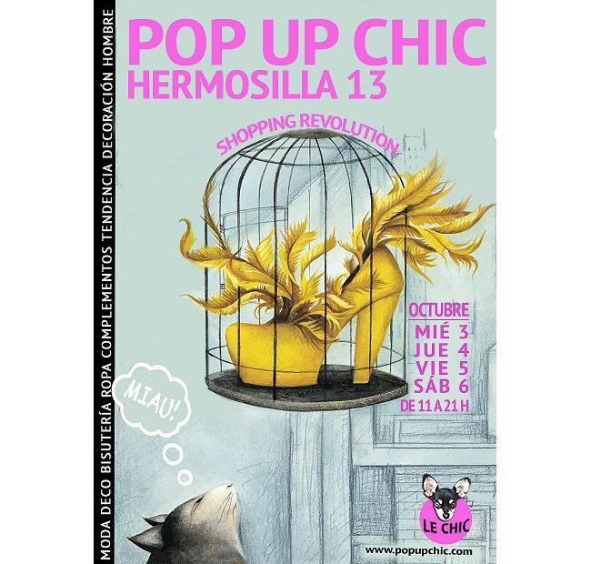 Un mercadillo pop Up muy chic