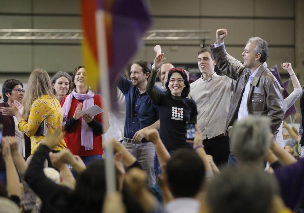 Elecciones autonómicas: acto Podemos en València con Pablo Iglesias