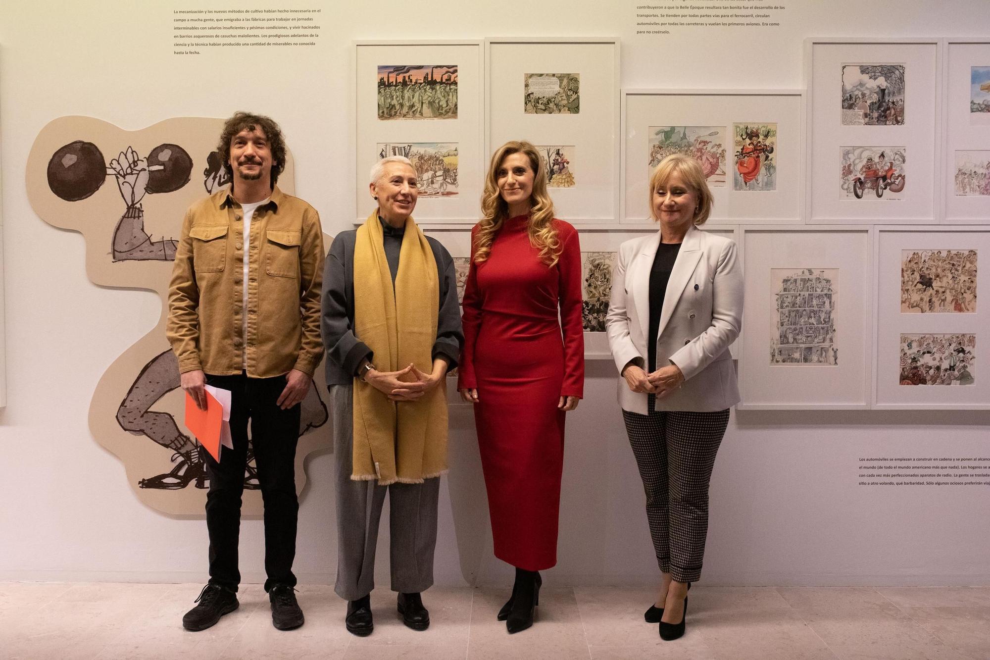 GALERÍA | Así es la exposición "Mingote (Breve) historia de la gente" del Etnográfico de Zamora