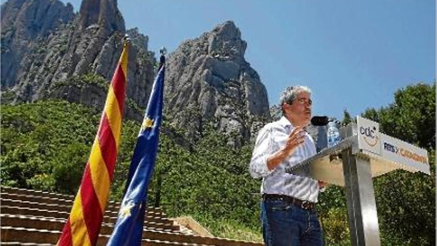 Francesc Homs va assegurar que Catalunya «superarà» un nou «contuberni».