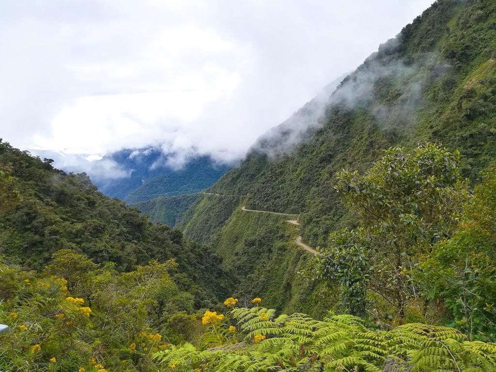 Carretera de la Muerte, en Bolivia.