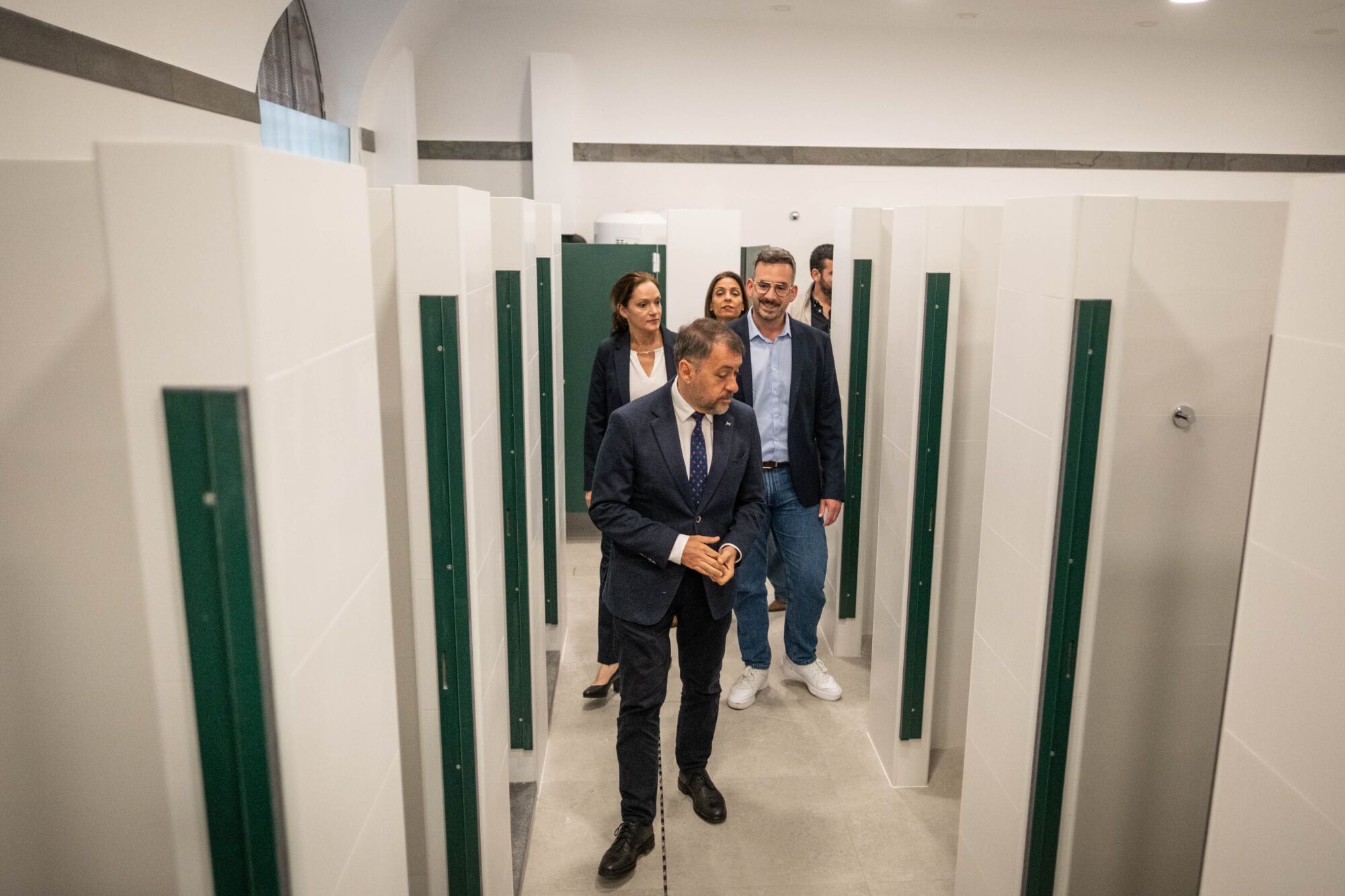 Así son los nuevos vestuarios del Parque Marítimo