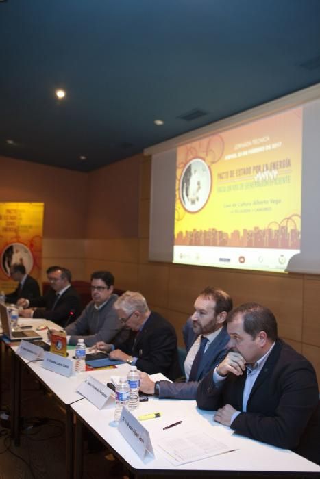 Jornada sobre el mix energético de calidad del SOMA-FIA-UGT en La Felguera, Langreo