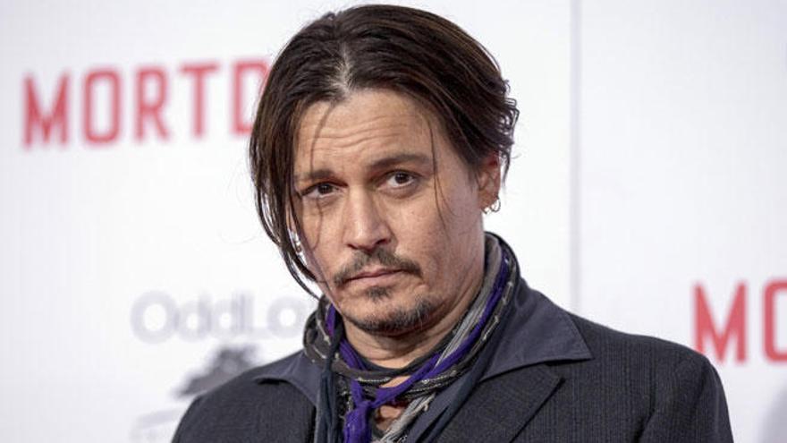 El actor Johnny Depp.