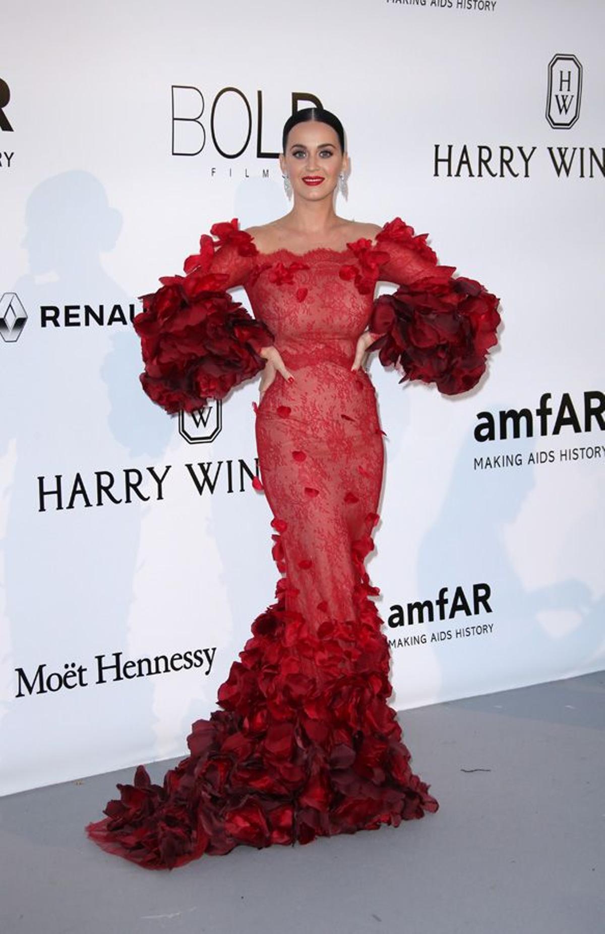 Katy Perry en la Gala amfAr en Cannes 2016