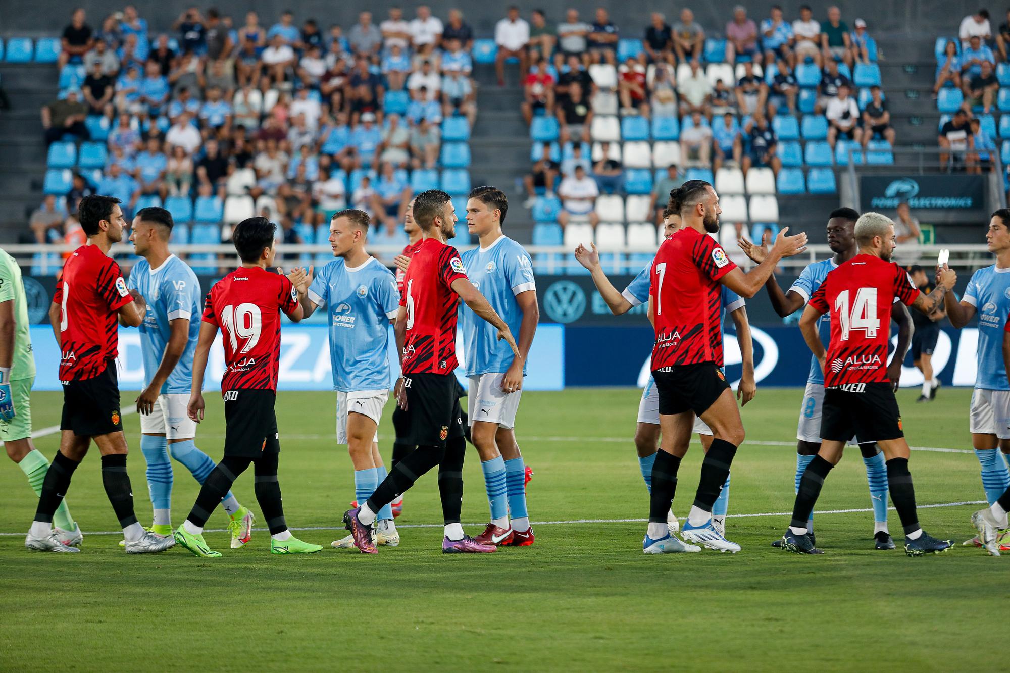 Las imágenes del derbi balear.