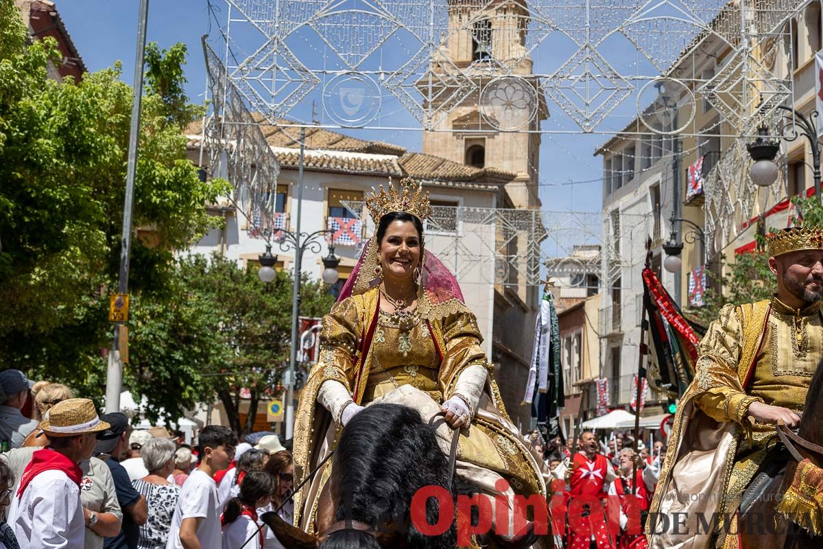 Moros y Cristianos en la mañana del dos de mayo en Caravaca