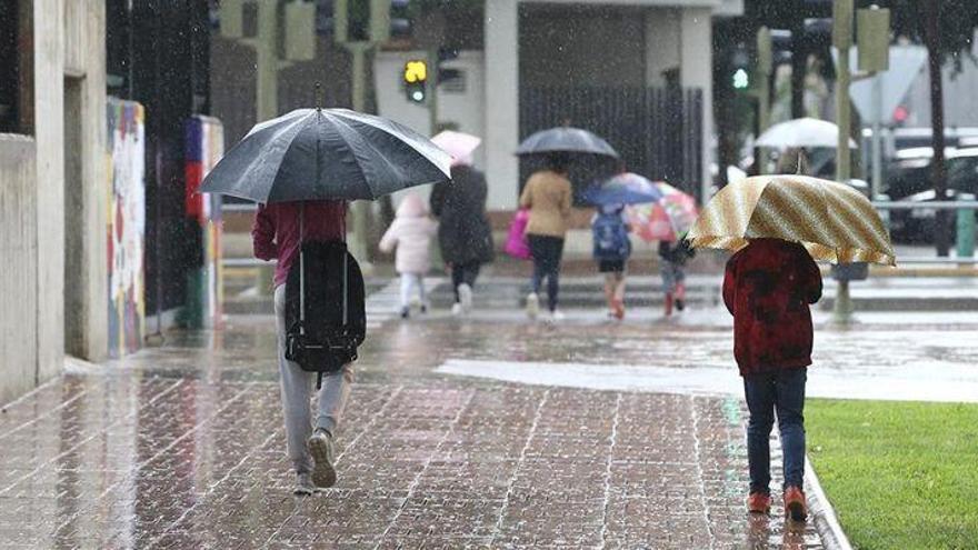 Castellón, en alerta amarilla ante la previsión de fuertes lluvias el domingo