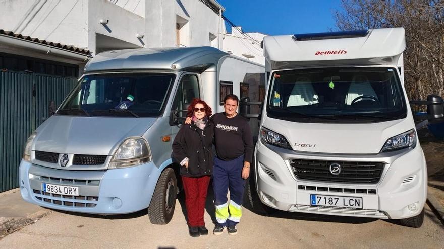 Esteban Hinojal, autocaravanista desde 2004: 