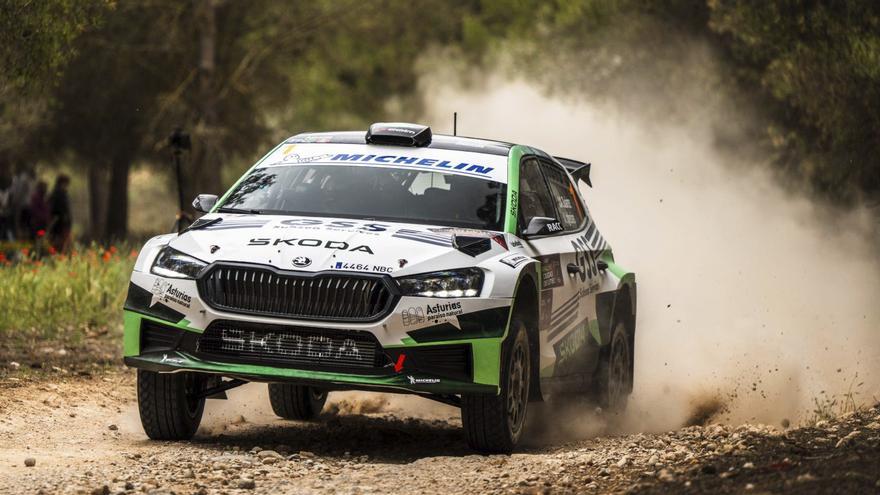 Suárez Cohete puede con su vecino Ruiloba en el rally de la tierra de Utiel