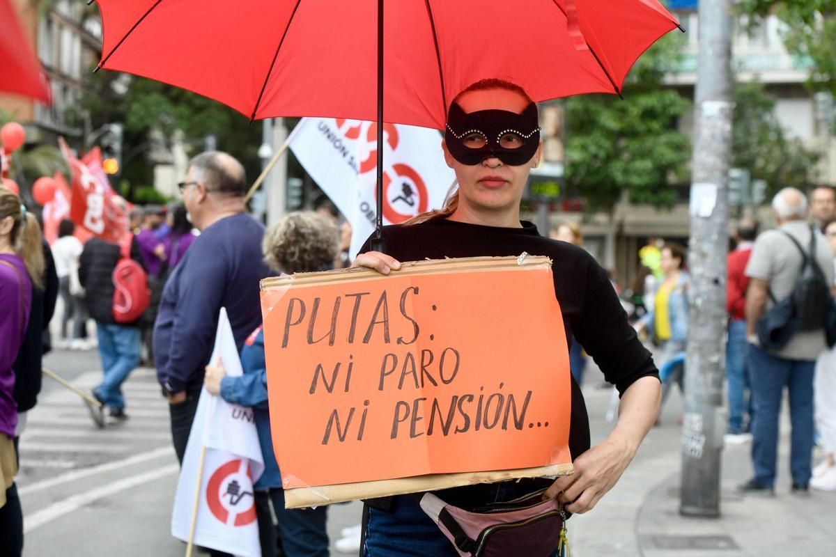 Todas las imágenes de la Manifestación por el Día del Trabajador en Murcia 2026