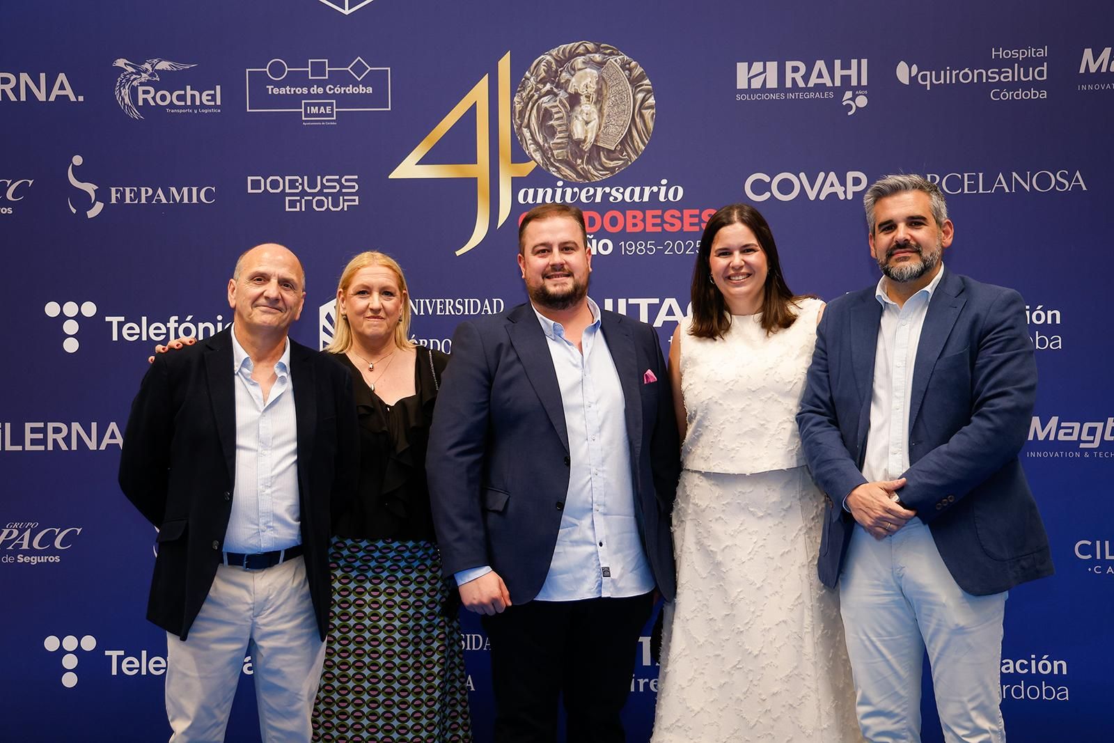 La gala del 40 aniversario de los Cordobeses del Año, en imágenes
