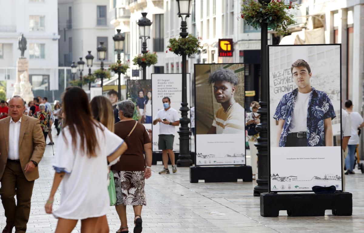 175 aniversario de los institutos Gaona y Martiricos en una exposición en la calle Larios 175 aniversario de los institutos Gaona y Martiricos en una exposición en la calle Larios
