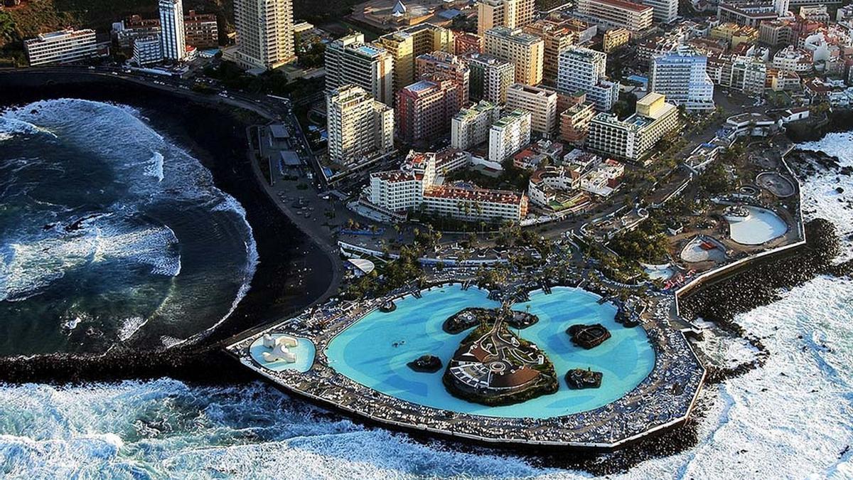 Complejo Lago Martiánez, en Puerto de la Cruz (Tenerife). | LP/DLP